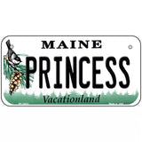 Princess Maine Metal Novelty License Plate 6" x 3" (BP)