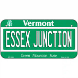 Essex Junction Vermont Metal Novelty License Plate 6" x 3" (BP)