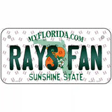 Rays Fan Florida Novelty Metal License Plate 6" x 3" (BP)