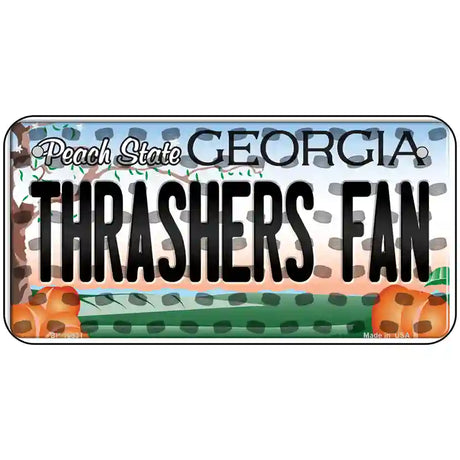 Thrashers Fan Georgia Novelty Metal License Plate 6" x 3" (BP)