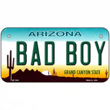 Arizona Bad Boy Novelty Metal License Plate 6" x 3" (BP)