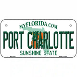 Port Charlotte Florida Metal Novelty License Plate 6" x 3" (BP)