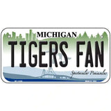 Tigers Fans Michigan Metal Novelty License Plate 6" x 3" (BP)