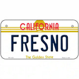 Fresno California Novelty License Plate 6" x 3" (BP)