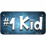 Number 1 Kid Novelty License Plate 6" x 3" (BP)