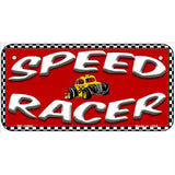 Speed Racer Novelty License Plate 6" x 3" (BP)