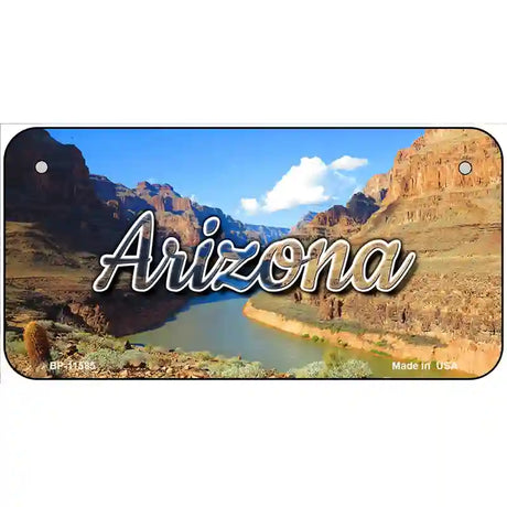 Arizona Canyon Novelty Metal State License Plate 6" x 3" (BP)