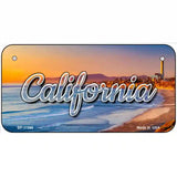 California Beach Novelty Metal State License Plate 6" x 3" (BP)