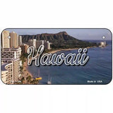 Hawaii Beach Novelty Metal State License Plate 6" x 3" (BP)