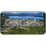 North Carolina Dam Novelty Metal State License Plate 6" x 3" (BP)