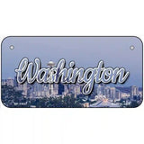 Washington Space Needle Novelty Metal State License Plate 6" x 3" (BP)