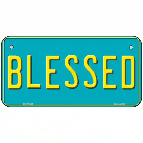 Blessed Novelty License Plate 6" x 3" (BP)