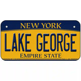 Lake George New York Novelty License Plate 6" x 3" (BP)