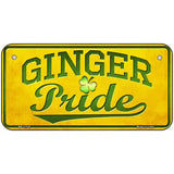 Ginger Pride Novelty License Plate 6" x 3" (BP)