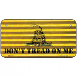 Dont Tread On Me Novelty License Plate 6" x 3" (BP)