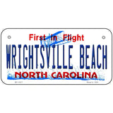 Wrightsville Beach North Carolina Novelty License Plate 6" x 3" (BP)