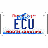 ECU North Carolina Novelty License Plate 6" x 3" (BP)