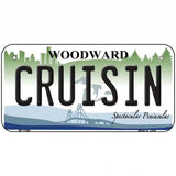 Cruisin Woodward Michigan Novelty License Plate 6" x 3" (BP)