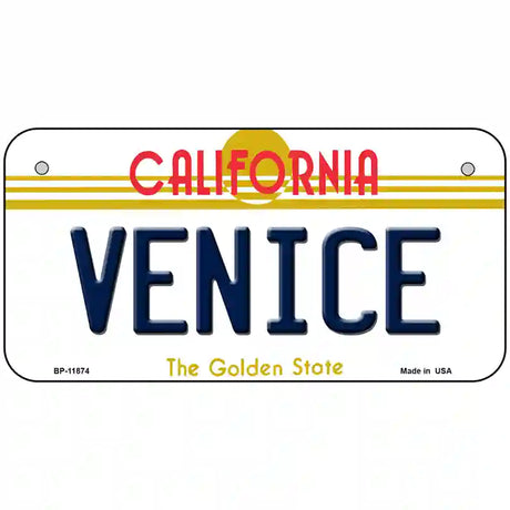 Venice California Novelty License Plate 6" x 3" (BP)