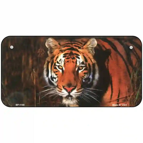 Tiger Novelty Metal License Plate 6" x 3" (BP)