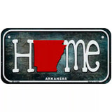 Arkansas Home State Outline Novelty License Plate 6" x 3" (BP)