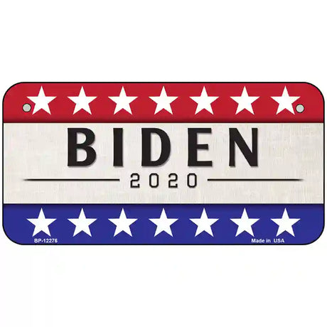 Joe Biden 2020 Novelty Metal License Plate 6" x 3" (BP)