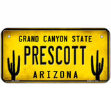 Arizona Prescott Novelty Metal License Plate 6" x 3" (BP)