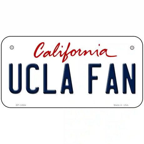 UCLA Fan Novelty Metal License Plate 6" x 3" (BP)