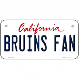 Bruins Fan Novelty Metal License Plate 6" x 3" (BP)