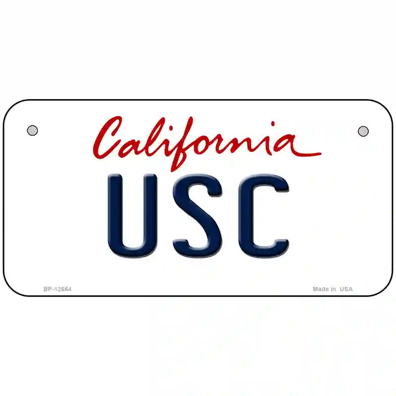 USC Novelty Metal License Plate 6" x 3" (BP)