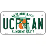 UCF Fan Novelty Metal License Plate 6" x 3" (BP)