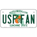 USF Fan Novelty Metal License Plate 6" x 3" (BP)