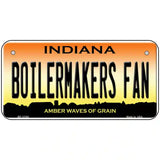 Boilermakers Fan Novelty Metal License Plate Tag 6" x 3" (BP)