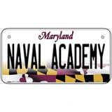 Naval Academy Novelty Metal License Plate Tag 6" x 3" (BP)