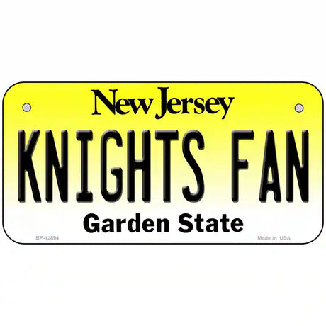 Knights Fan Novelty Metal License Plate LP-12894 6" x 3" (BP)