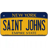 Saint Johns Novelty Metal License Plate 6" x 3" (BP)