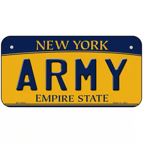 Army Novelty Metal License Plate 6" x 3" (BP)