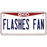 Flashes Fan Novelty Metal License Plate 6" x 3" (BP)