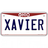 Xavier Novelty Metal License Plate 6" x 3" (BP)