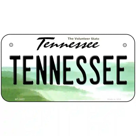 Tennessee Novelty Metal License Plate 6" x 3" (BP)