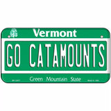 Go Catamounts Novelty Metal License Plate 6" x 3" (BP)