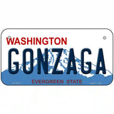 Gonzaga Novelty Metal License Plate 6" x 3" (BP)