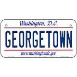 Georgetown Novelty Metal License Plate 6" x 3" (BP)