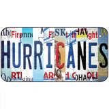 Hurricanes Strip Art Novelty Metal License Plate Tag 6" x 3" (BP)