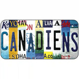 Canadiens Strip Art Novelty Metal License Plate Tag 6" x 3" (BP)