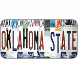 Oklahoma State Strip Art Novelty Metal License Plate Tag 6" x 3" (BP)