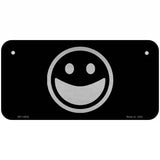 Happy Black Novelty Metal License Plate Tag 6" x 3" (BP)