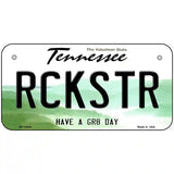 Rockstar Novelty Metal License Plate Tag 6" x 3" (BP)