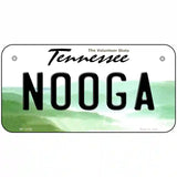 Nooga Tennessee Novelty Metal License Plate Tag 6" x 3" (BP)