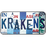 Krakens Strip Art Novelty Metal License Plate Tag 6" x 3" (BP)